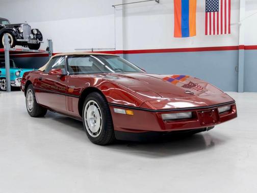 Red 1986 Chevrolet Corvette