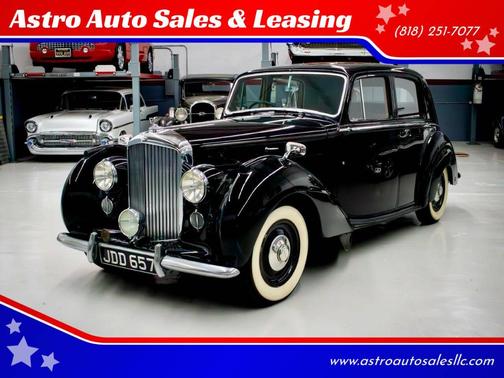 Black 1949 Bentley Mark VI