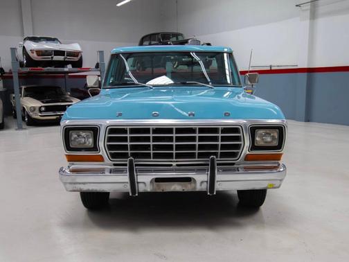 Blue 1979 Ford F-150