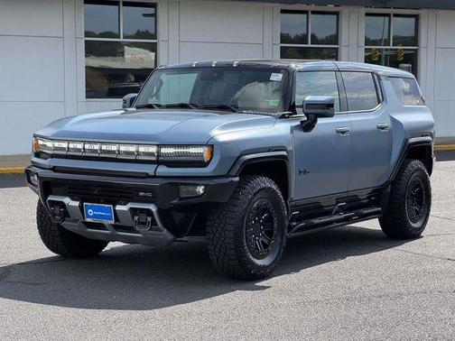 Neptune Blue 2024 GMC HUMMER EV SUV 3X