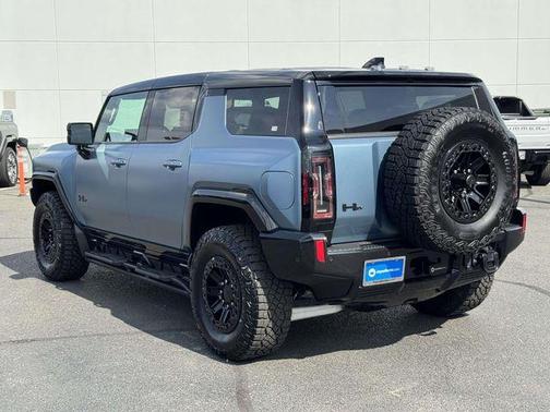 Neptune Blue 2024 GMC HUMMER EV SUV 3X