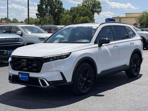 Platinum White Pearl 2026 Honda CR-V Hybrid Sport Touring