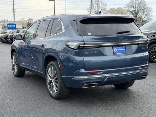 Ocean Blue Metallic 2026 Buick Enclave Avenir