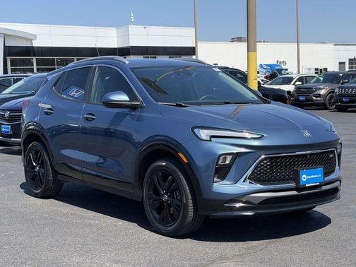 Ocean Blue Metallic 2024 Buick Encore GX Sport Touring