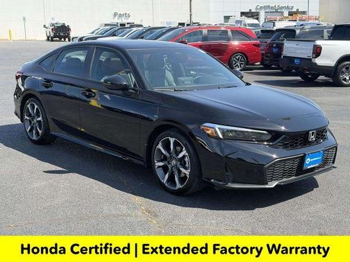 Crystal Black Pearl 2026 Honda Civic Hybrid TOURING