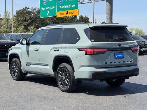 Lunar Rock 2024 Toyota Sequoia Platinum