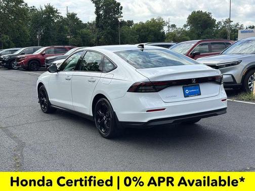 Platinum White Pearl 2025 Honda Accord SE