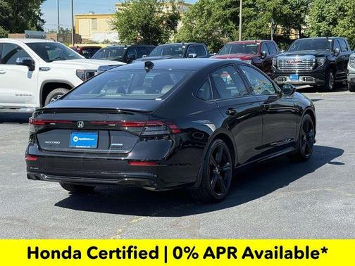 Crystal Black Pearl 2024 Honda Accord Hybrid Sport-L