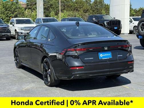 Crystal Black Pearl 2024 Honda Accord Hybrid Sport-L