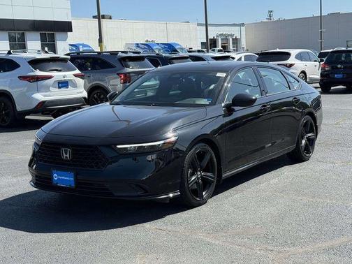 Crystal Black Pearl 2024 Honda Accord Hybrid Sport-L