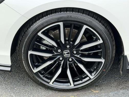 Platinum White Pearl 2025 Honda Accord Hybrid Touring