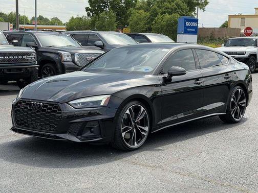 Mythos Black Metallic 2023 Audi S5 3.0T Prestige
