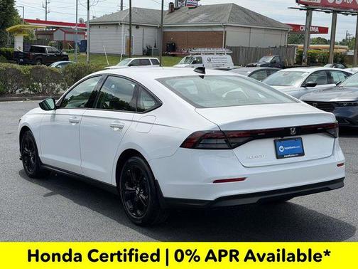 Platinum White 2025 Honda Accord SE