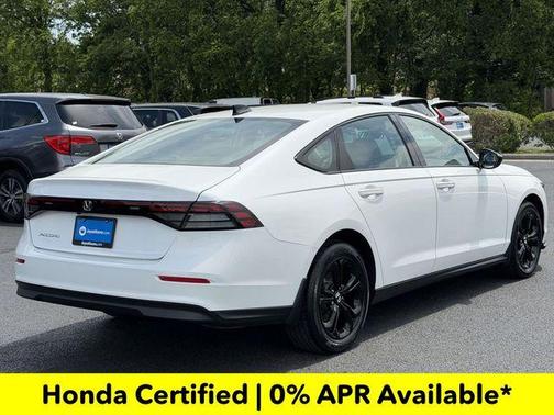 Platinum White 2025 Honda Accord SE
