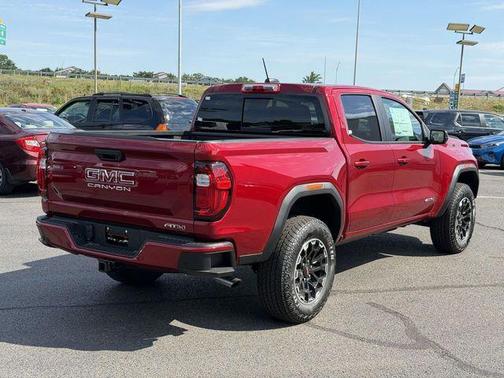 Volcanic Red 2026 GMC Canyon AT4