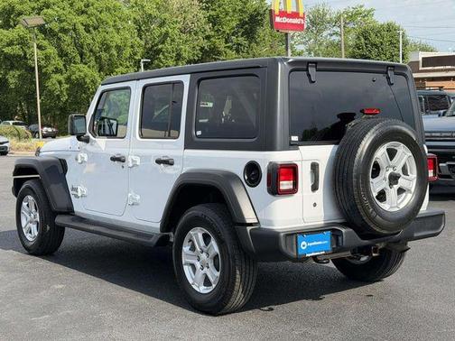 Bright White Clearcoat 2020 Jeep Wrangler Unlimited Sport