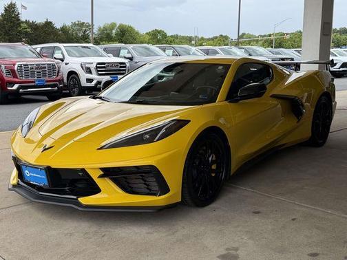 Yellow 2025 Chevrolet Corvette Stingray w/2LT