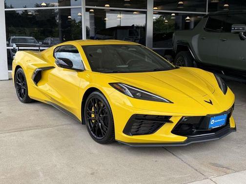 Yellow 2025 Chevrolet Corvette Stingray w/2LT