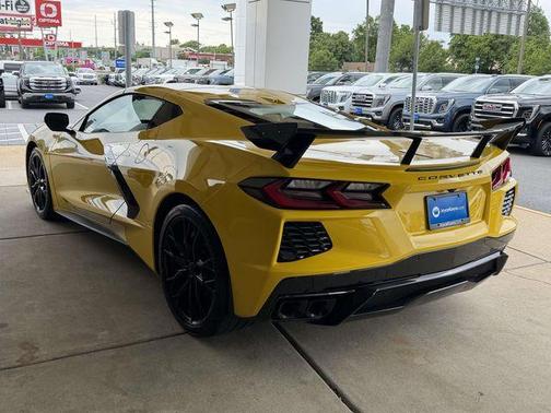Yellow 2025 Chevrolet Corvette Stingray w/2LT