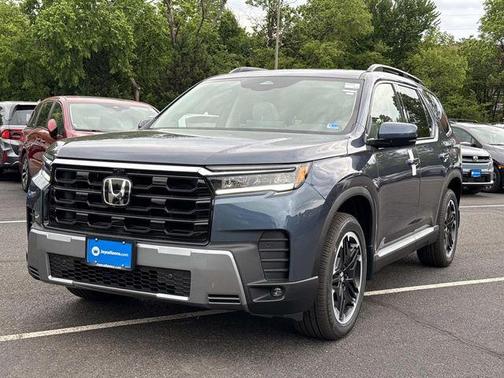 Smoke Blue 2026 Honda Pilot Touring S