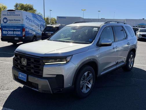 Solar Silver Metallic 2026 Honda Pilot EX-L