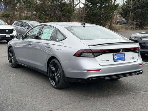 Solar Silver Metallic 2026 Honda Accord Hybrid Sport-L