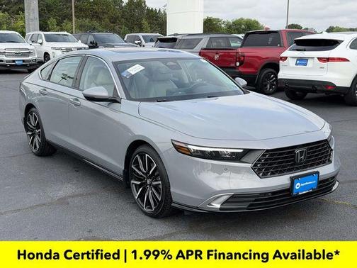 Urban Gray Pearl 2025 Honda Accord Hybrid Touring