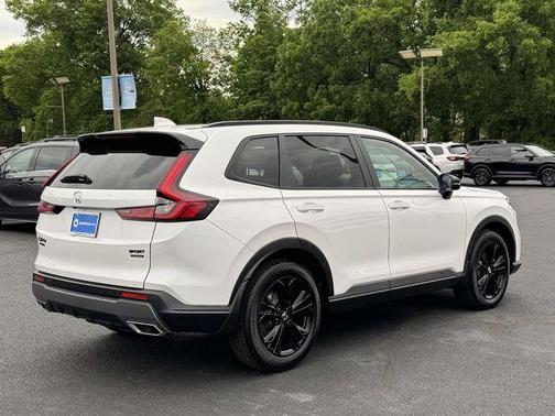 Platinum White Pearl 2026 Honda CR-V Hybrid Sport Touring