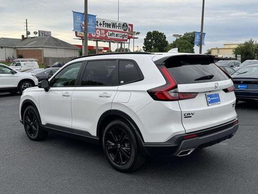 Platinum White Pearl 2026 Honda CR-V Hybrid Sport Touring