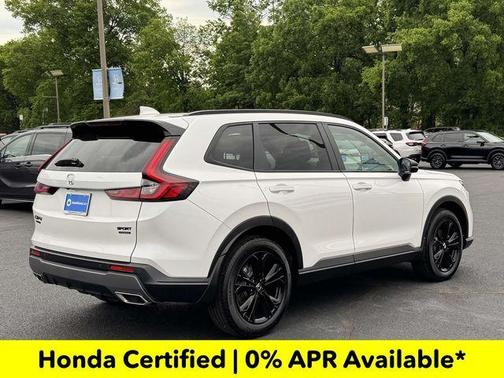 Platinum White Pearl 2026 Honda CR-V Hybrid Sport Touring