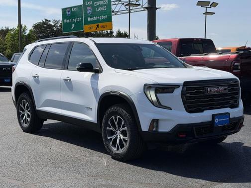 Summit White 2026 GMC Acadia AT4