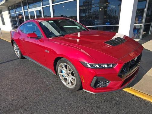 Rapid Red Metallic Tinted Clearcoat 2024 Ford Mustang GT Premium