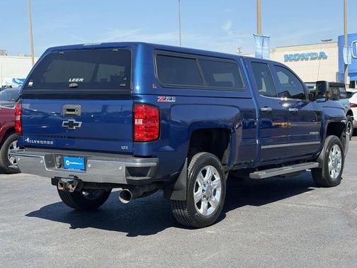 Deep Ocean Blue Metallic 2017 Chevrolet Silverado 2500 LTZ