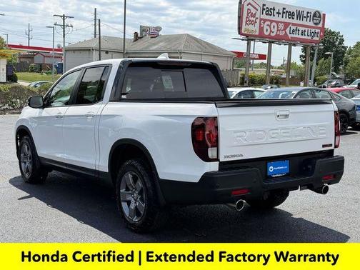 Platinum White Pearl 2025 Honda Ridgeline TrailSport