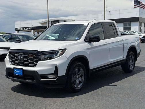 Platinum White Pearl 2025 Honda Ridgeline TrailSport