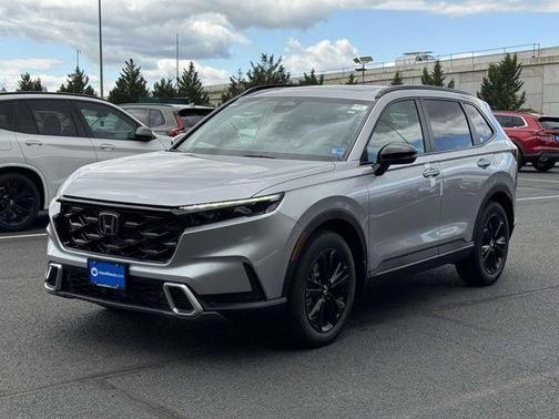 Solar Silver Metallic 2026 Honda CR-V Hybrid Sport Touring
