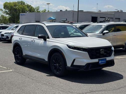 Platinum White Pearl 2026 Honda CR-V Hybrid Sport-L