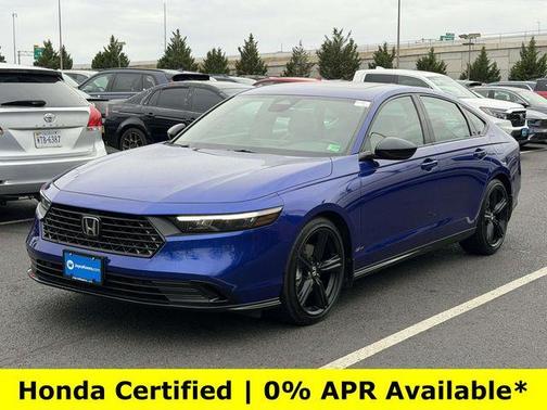 Still Night Pearl 2025 Honda Accord Hybrid Sport-L