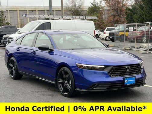 Still Night Pearl 2025 Honda Accord Hybrid Sport-L
