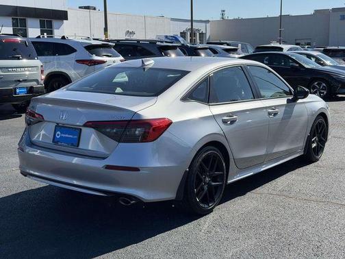 Lunar Silver Metallic 2024 Honda Civic Sport