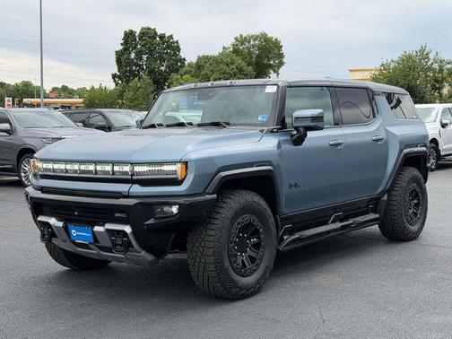 Neptune Blue 2024 GMC HUMMER EV SUV 3X