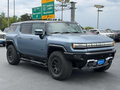 Neptune Blue 2024 GMC HUMMER EV SUV 3X