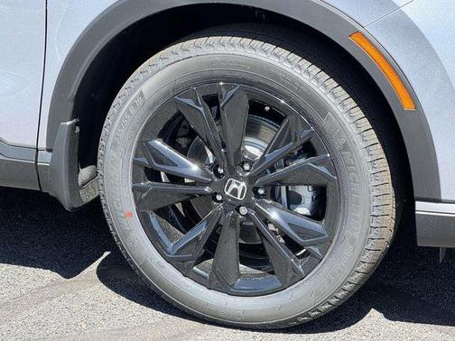 Solar Silver Metallic 2026 Honda CR-V Hybrid Sport Touring