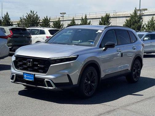 Solar Silver Metallic 2026 Honda CR-V Hybrid Sport Touring