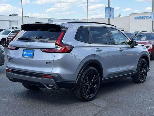 Solar Silver Metallic 2026 Honda CR-V Hybrid Sport Touring