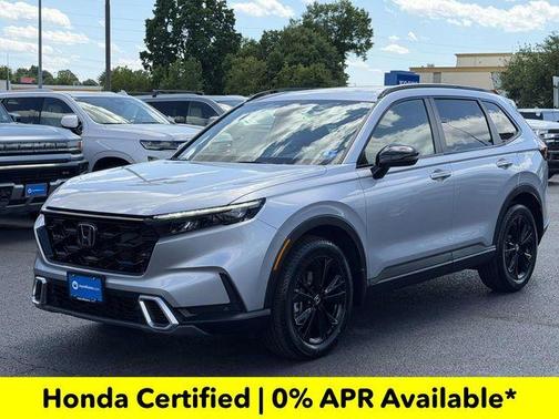 Solar Silver Metallic 2026 Honda CR-V Hybrid Sport Touring