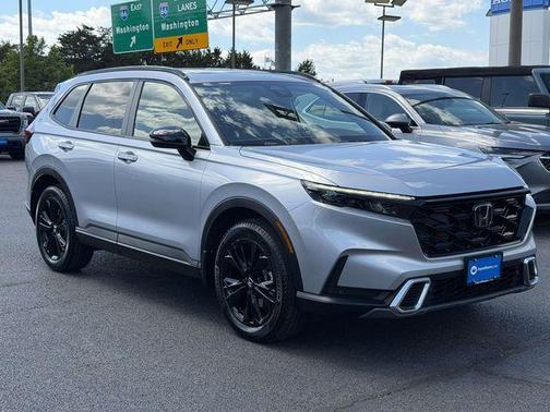 Solar Silver Metallic 2026 Honda CR-V Hybrid Sport Touring