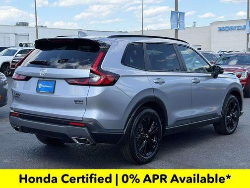 Solar Silver Metallic 2026 Honda CR-V Hybrid Sport Touring