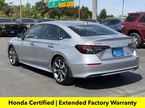 Solar Silver Metallic 2026 Honda Civic Hybrid TOURING