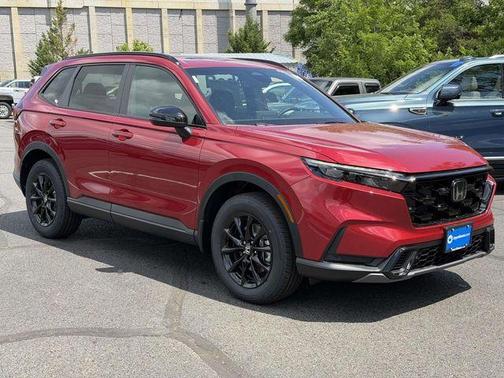 Radiant Red Metallic 2026 Honda CR-V Hybrid Sport-L